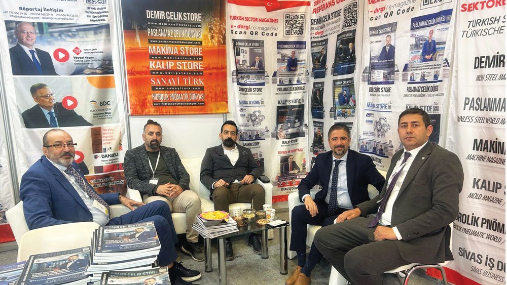 Demir Çelik Store özel röportajlarıyla Tube Eurasia 2025 fuarının nabzını tuttu
