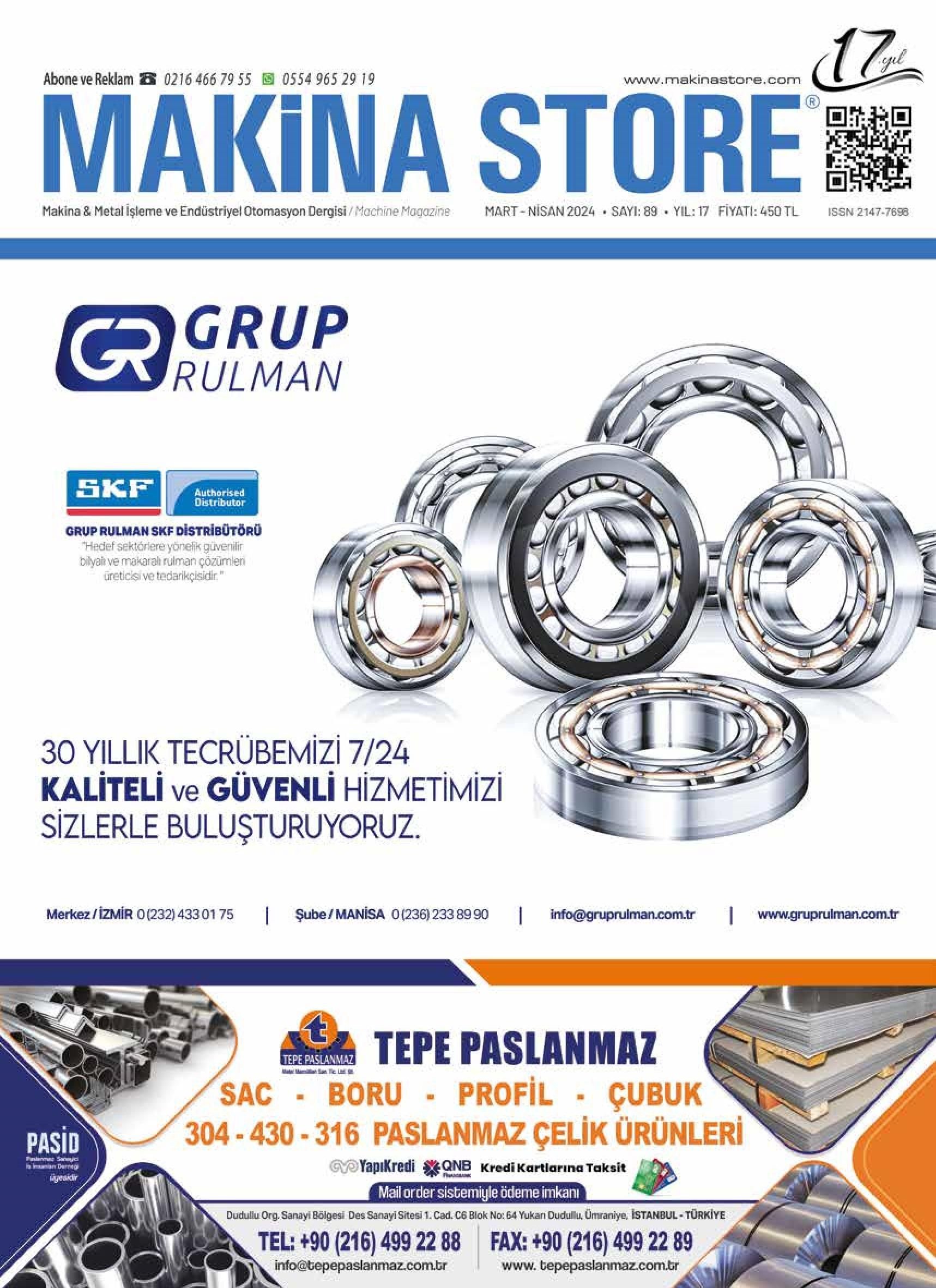 Makina Store - 89. Sayı - Mayıs 2024