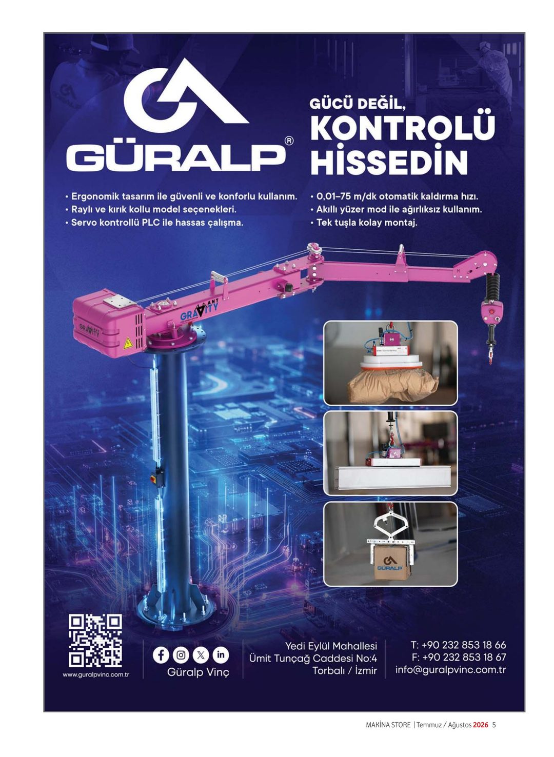 Makina Store 103. sayı, 7. sayfa
