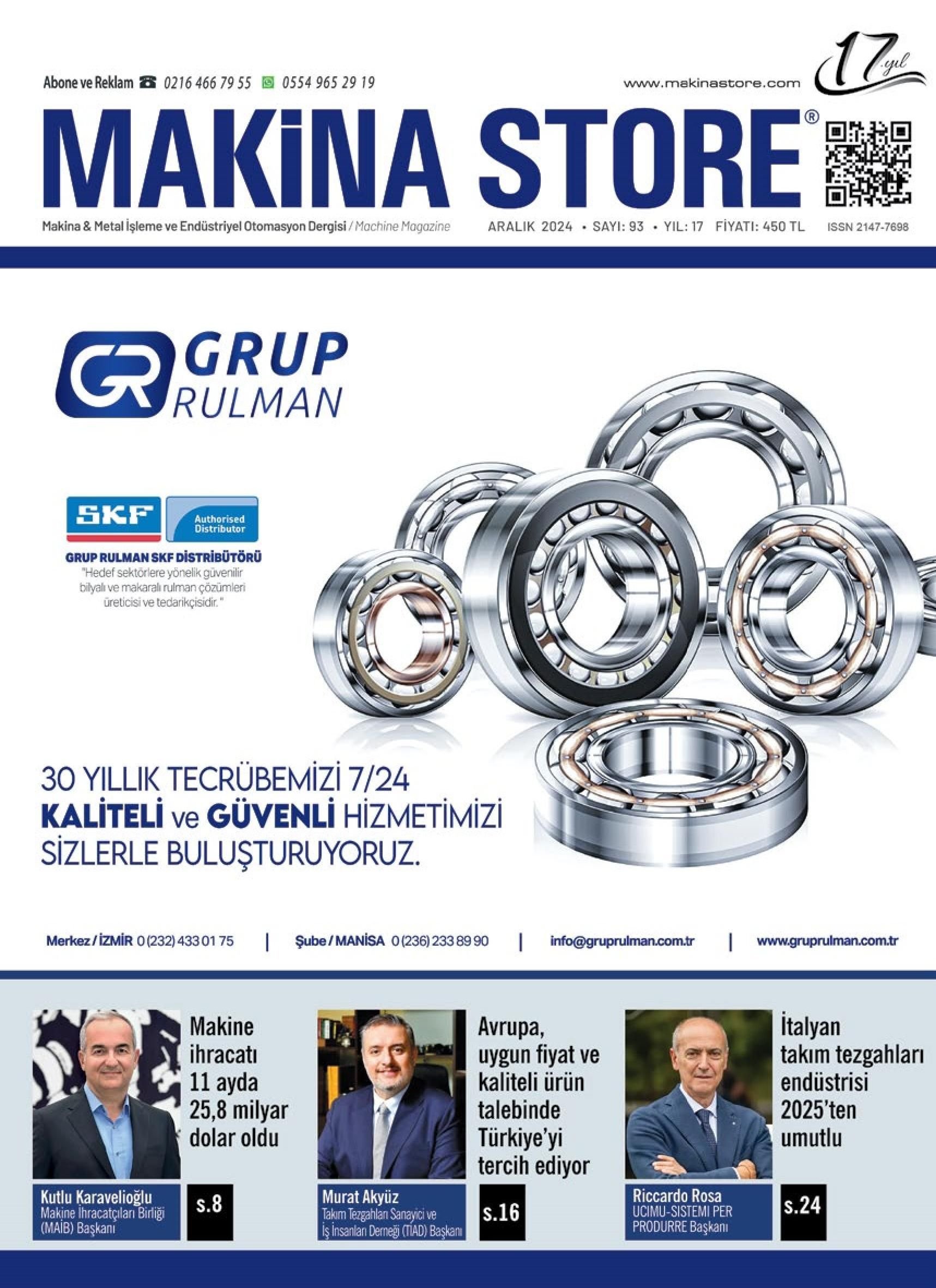 Makina Store - 93. Sayı - Ocak 2025