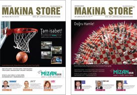 MAKİNA STORE DERGİSİ TATEF FUAR SAYISI HAZIRLANIYOR