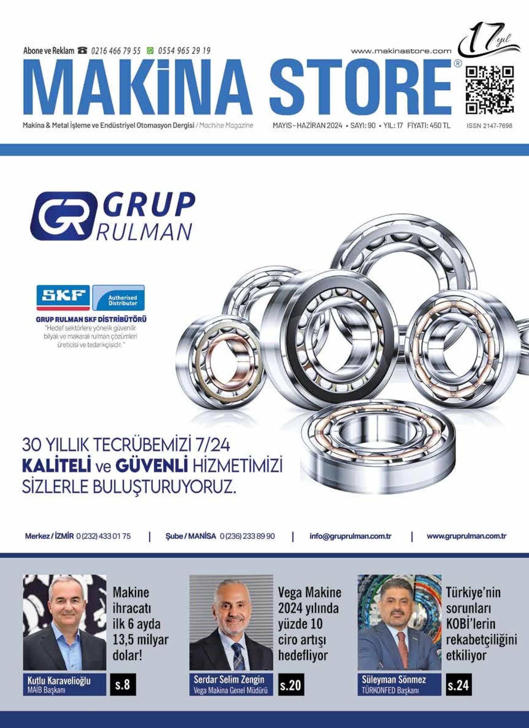 Makina Store - 90. Sayı - Temmuz 2024