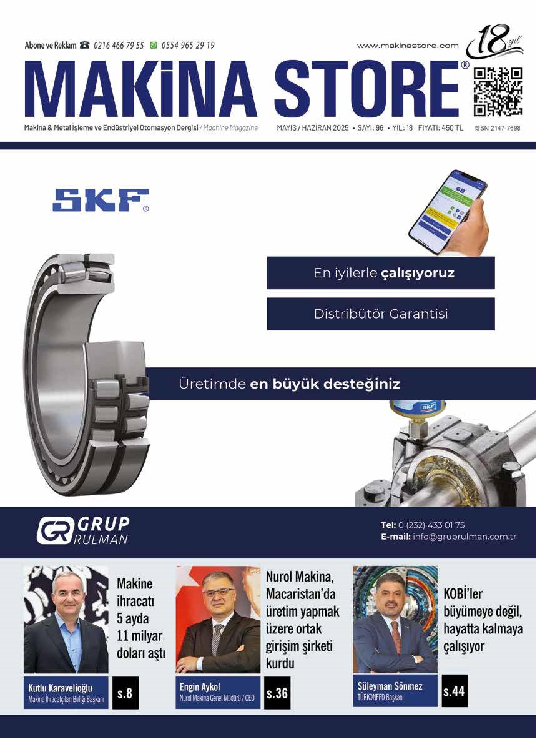 Makina Store - 96. Sayı - Temmuz 2025